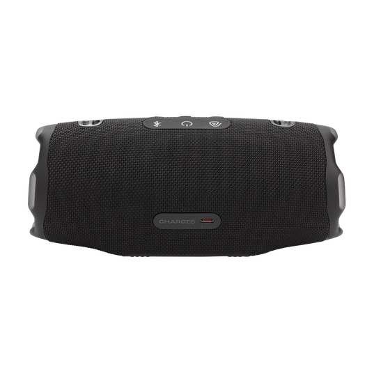 JBL Charge 6 - Black - Portable waterproof and drop-proof Bluetooth speaker - Back