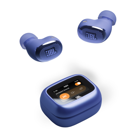 JBL Live Buds 4 - Blue - True wireless Noise Cancelling earbuds - Top