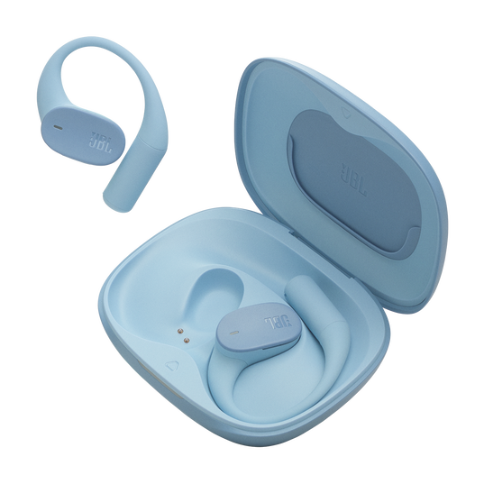 JBL Sense Lite - Blue - True Wireless Open-ear Headphones - Detailshot 1
