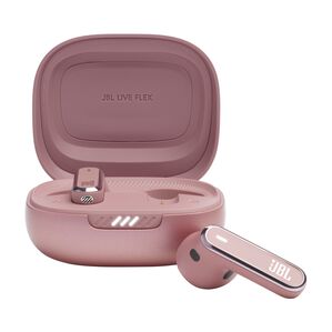 JBL Live Flex - Rose - True wireless Noise Cancelling earbuds - Hero