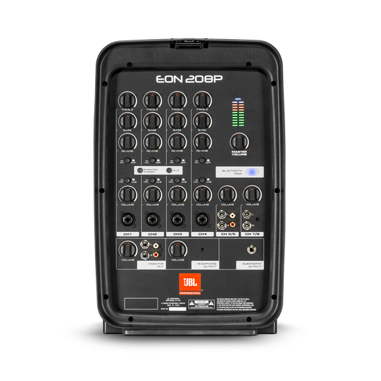 JBL EON208P Portable 8 in. 2 Way PA with Powered 8 Channel Mixer