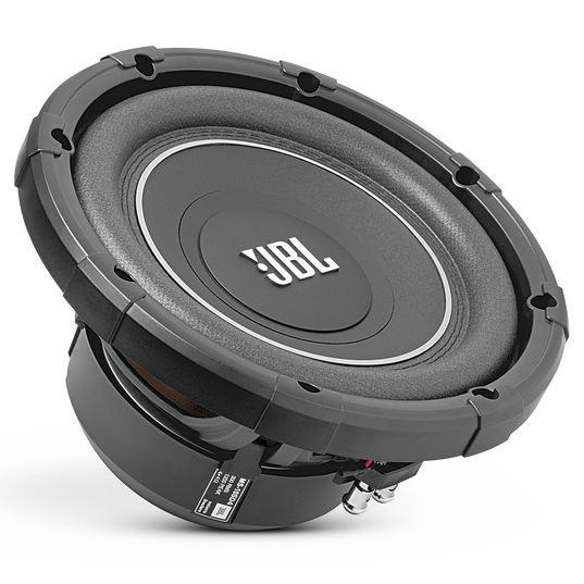 MS 10SD4 SLIM - Black - 10 inch Subwoofer (500 watts) Dual 4 ohm (Shallow Mount) - Hero