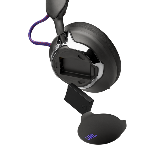JBL Quantum 950 - Black - Wireless multiplatform gaming headset with adaptive Noise Cancelling - Detailshot 13