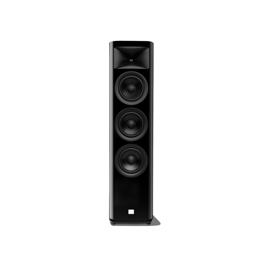 HDI-3600 - Black Gloss - 2 ½-way Triple 6.5-inch (165mm) Floorstanding Loudspeaker - Hero