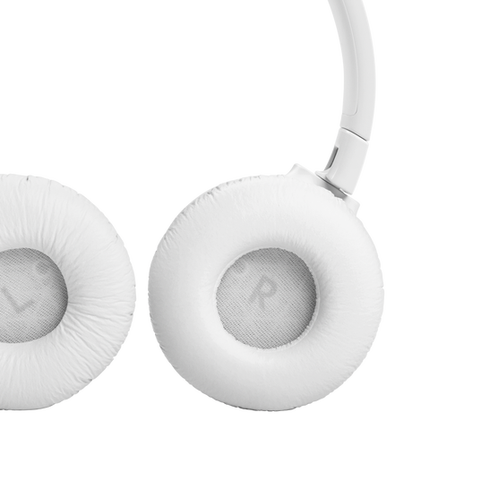 JBL Tune 660NC - White - Wireless, on-ear, active noise-cancelling headphones. - Detailshot 3