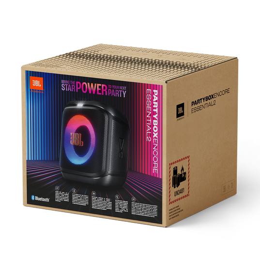 JBL PartyBox Encore Essential 2 - Black - Portable party speaker - Detailshot 9