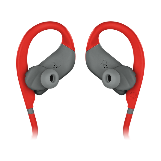 JBL Endurance DIVE - Red - Waterproof Wireless In-Ear Sport Headphones with MP3 Player - Detailshot 1