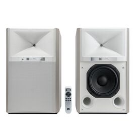 4329P Studio Monitor Powered Loudspeaker System - White Aspen - Powered Bookshelf Loudspeaker System - Hero 4329P Studio Monitor Powered Loudspeaker System - White Aspen - Powered Bookshelf Loudspeaker System - Hero