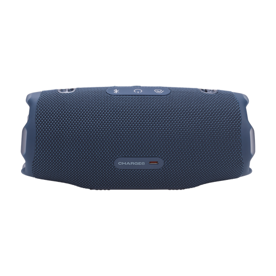 JBL Charge 6 - Blue - Portable waterproof and drop-proof Bluetooth speaker - Back