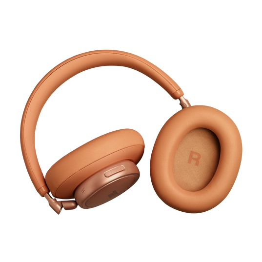 JBL Live 780NC - Orange - Wireless over-ear Noise Cancelling headphones - Detailshot 2