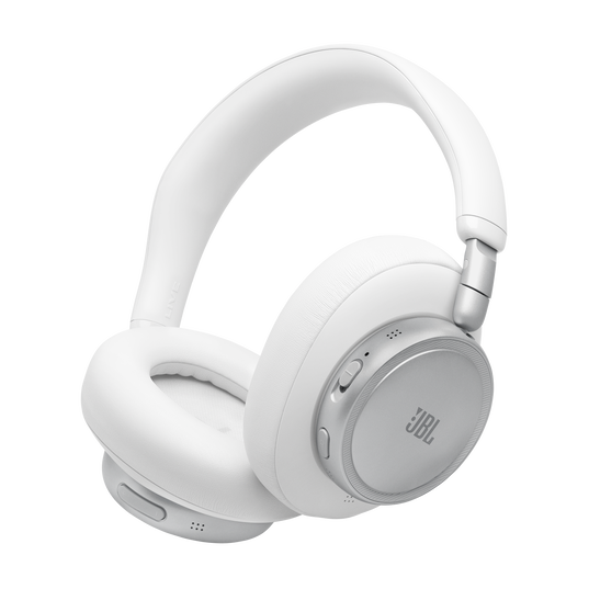 JBL Live 780NC - White - Wireless over-ear Noise Cancelling headphones - Hero