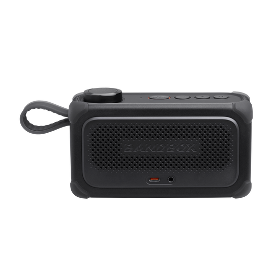 JBL BandBox Solo - Black - Compact AI-powered practice amp and speaker - Back