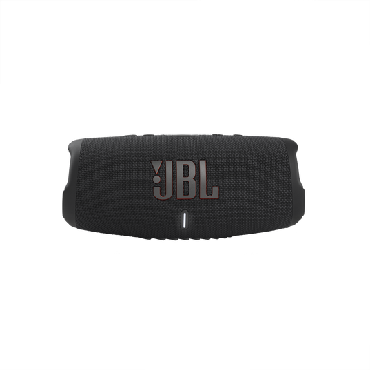 JBL Charge 5 - Black - Portable Waterproof Speaker with Powerbank - Front
