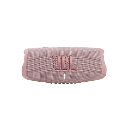 JBL Charge 5 - Pink - Portable Waterproof Speaker with Powerbank - Front