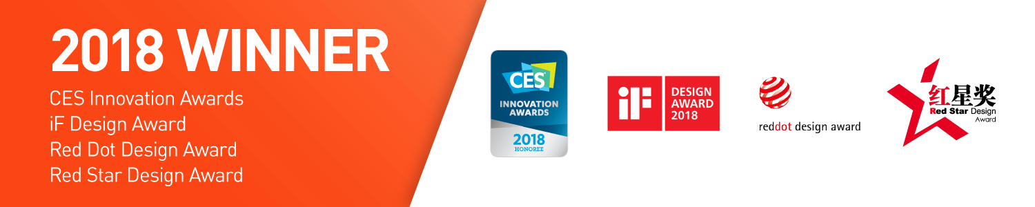 CES, iF, redstar, reddot Awards