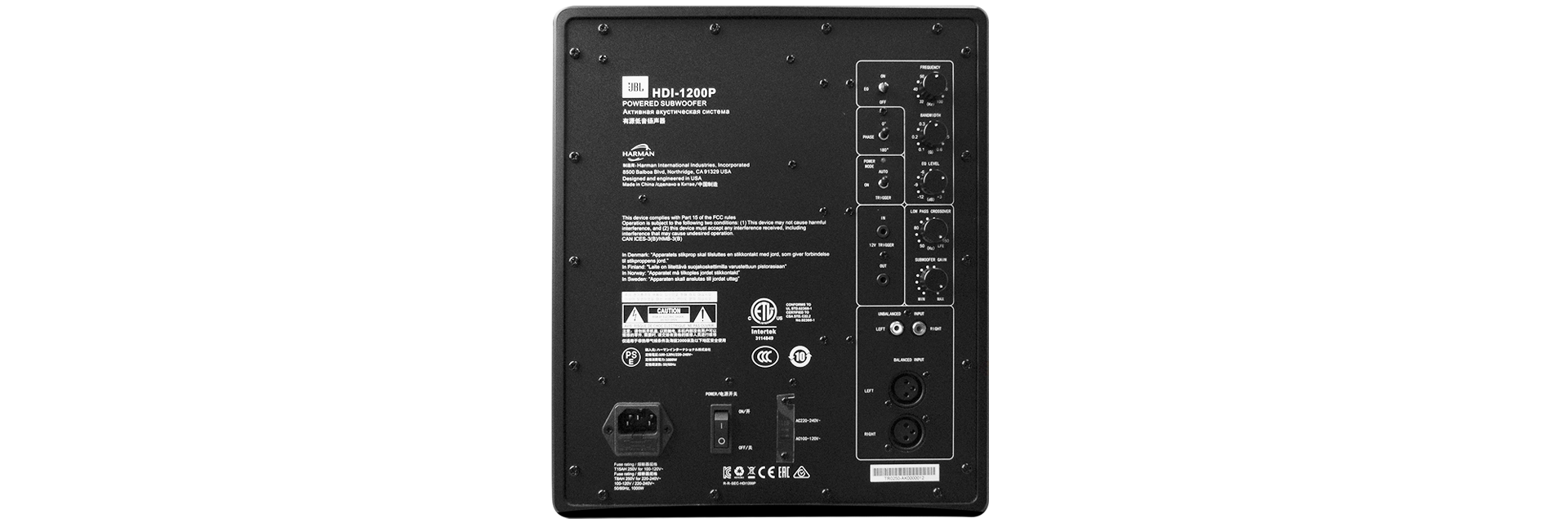 Advanced 1,000 Watt RMS amplifier.