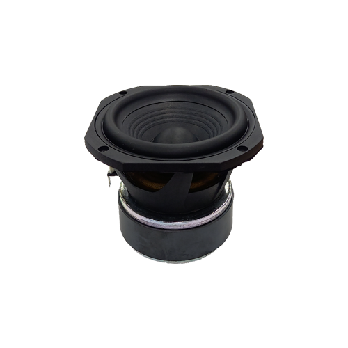 JW130P-4 / 5.25-inch (130mm) Pure-pulp Black Paper Cone Woofers with Cast-frames