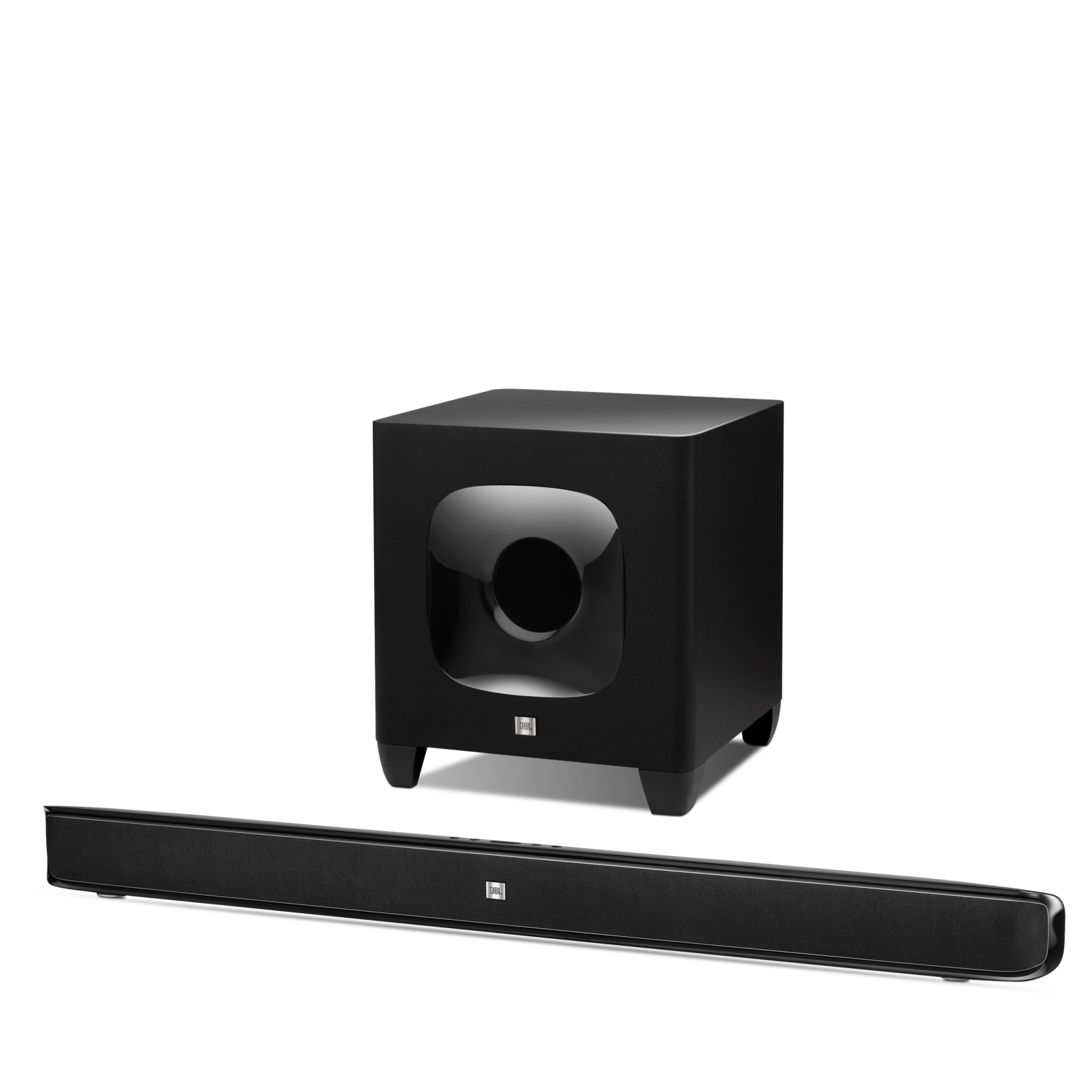 Cinema SB400 - Black - 120-watt, wireless Cinema soundbar and subwoofer - Hero