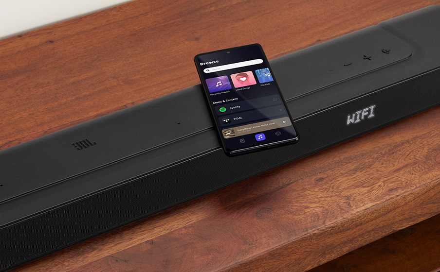 Built-In Wi-Fi with AirPlay, Alexa Multi-Room Music and Chromecast built-in™