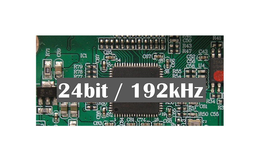 24-Bit/192kHz High-resolution DAC