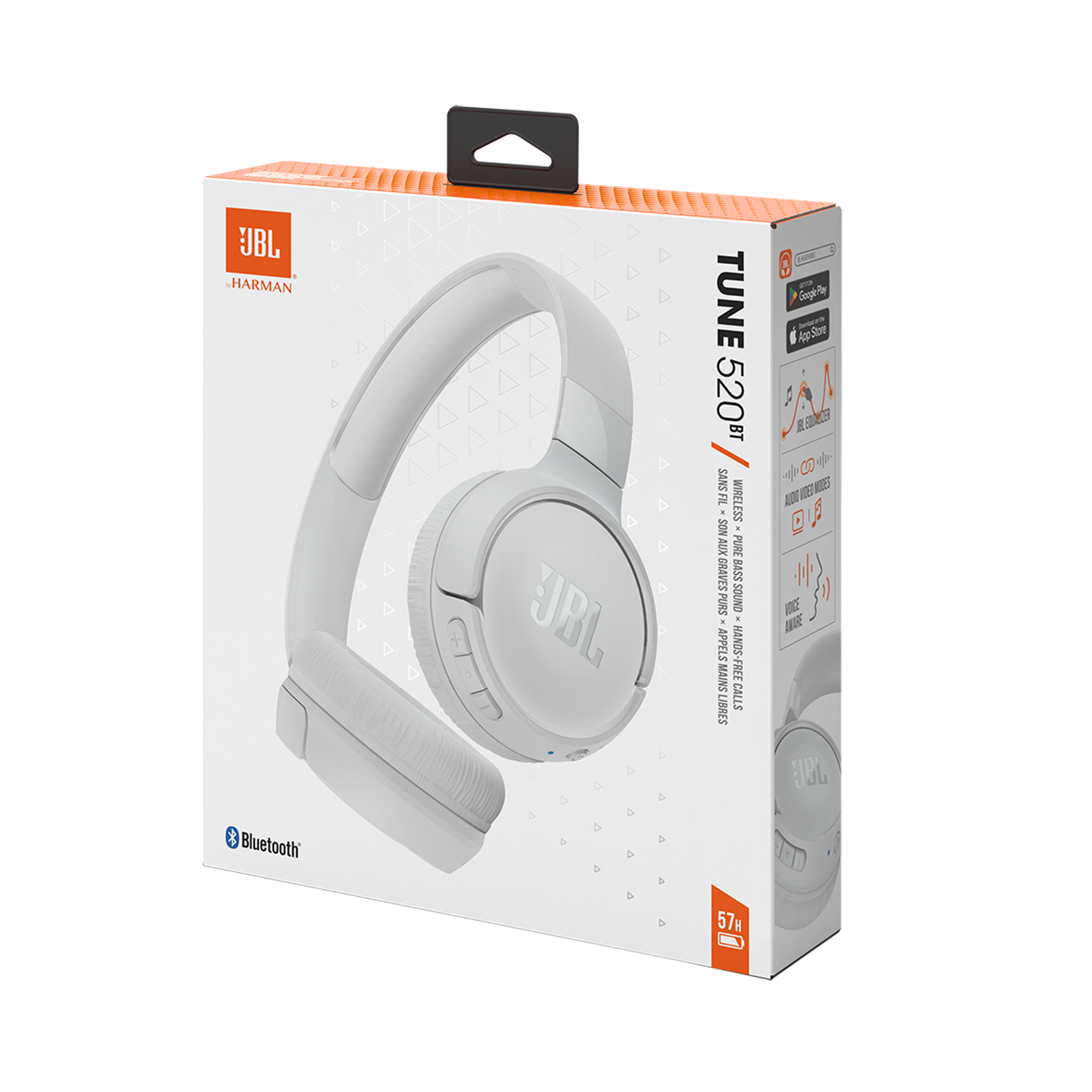 JBL Tune 520BT Wireless onear headphones