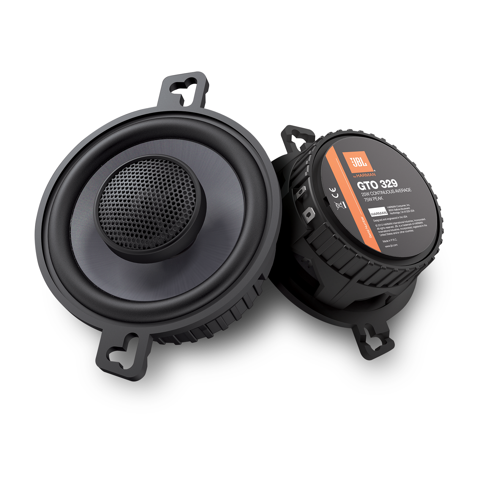 GTO329 This 8.7 cm 2way custom fit speaker fits directly into the