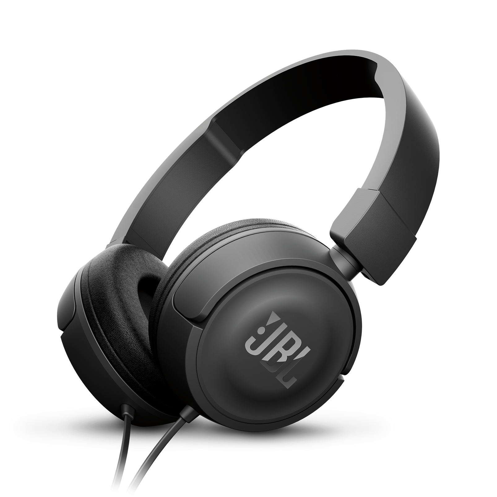 JBL T450 - Black - On-ear headphones - Hero