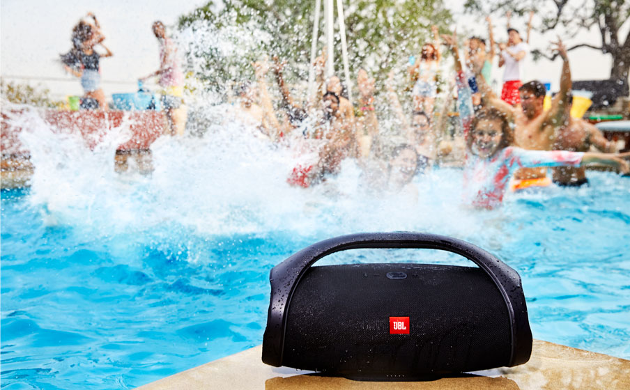 jbl boombox waterproof bluetooth speaker